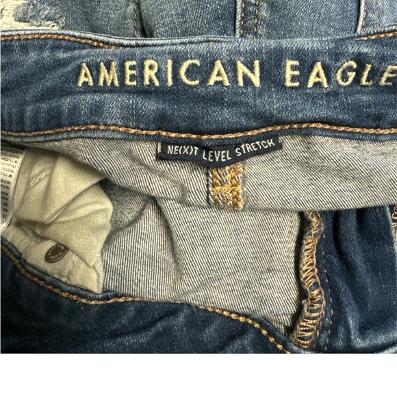 AMERICAN EAGLE HI-RISE SHORTIE,SIZE: 16 - Picture 4 of 5